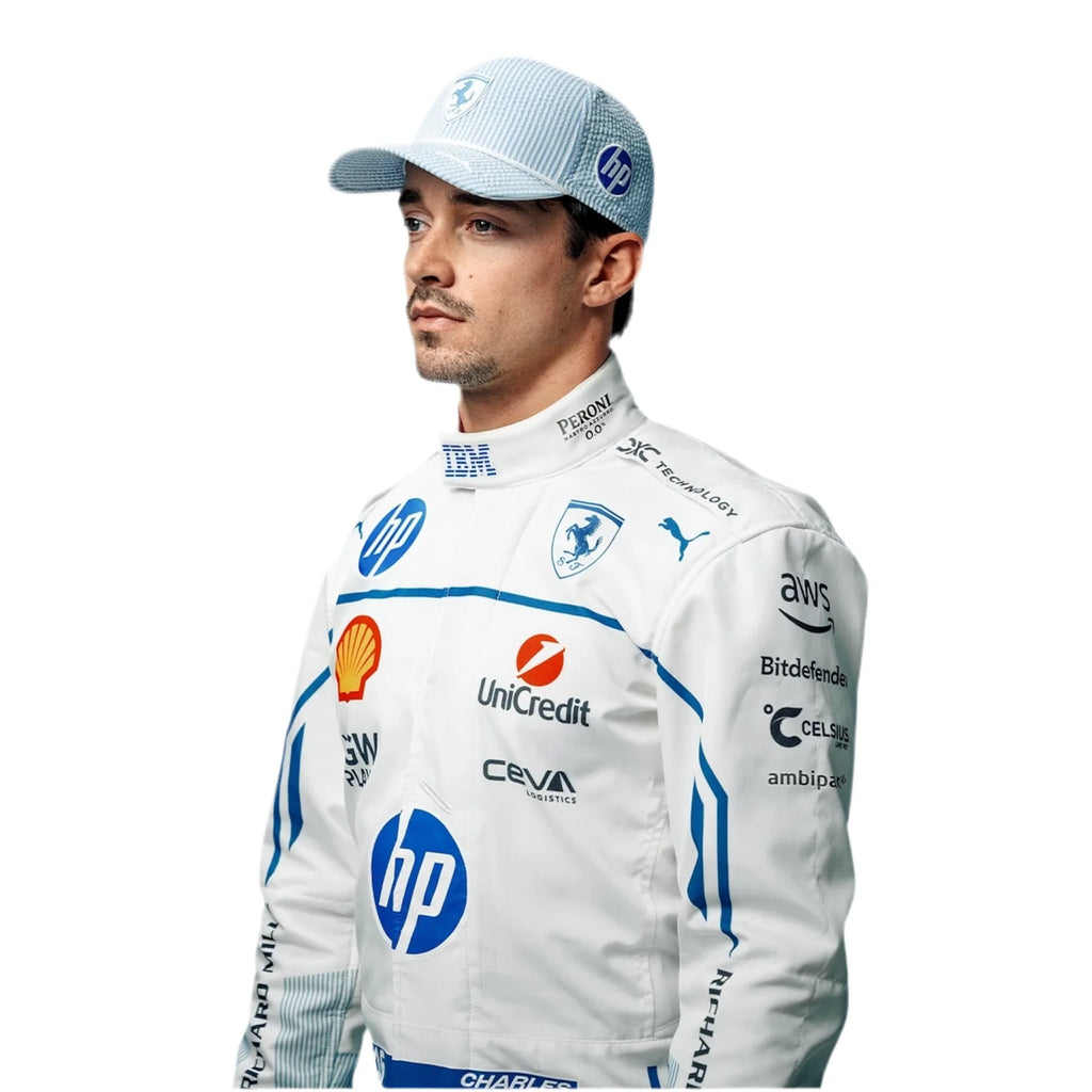 Get your hands on the 2025 Charles Leclerc Monaco GP race suit replica