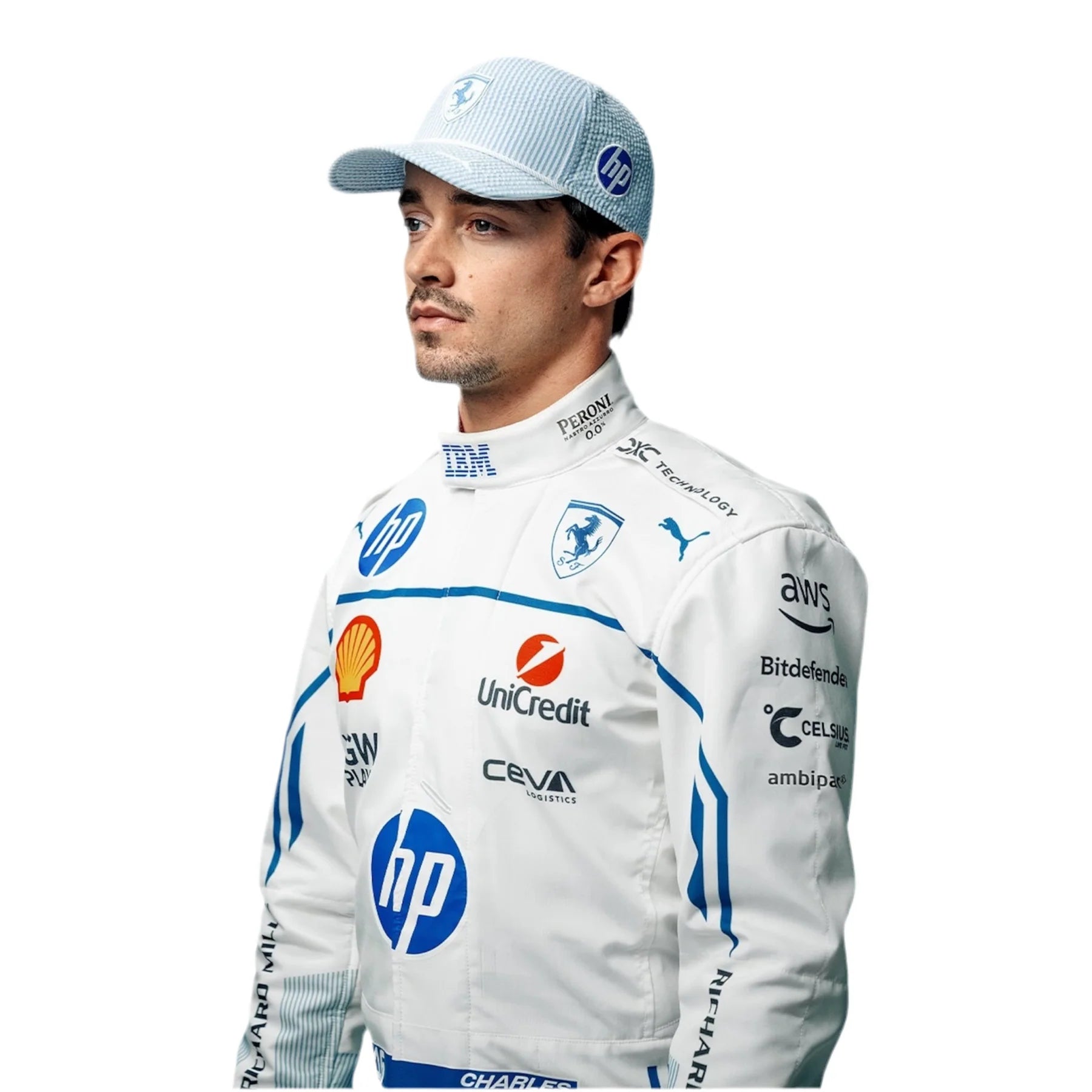 Get your hands on the 2025 Charles Leclerc Monaco GP race suit replica