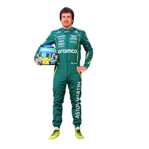 Fernando Alonso Aston Martin 2025 Aramco Formula One Team Racing Suit
