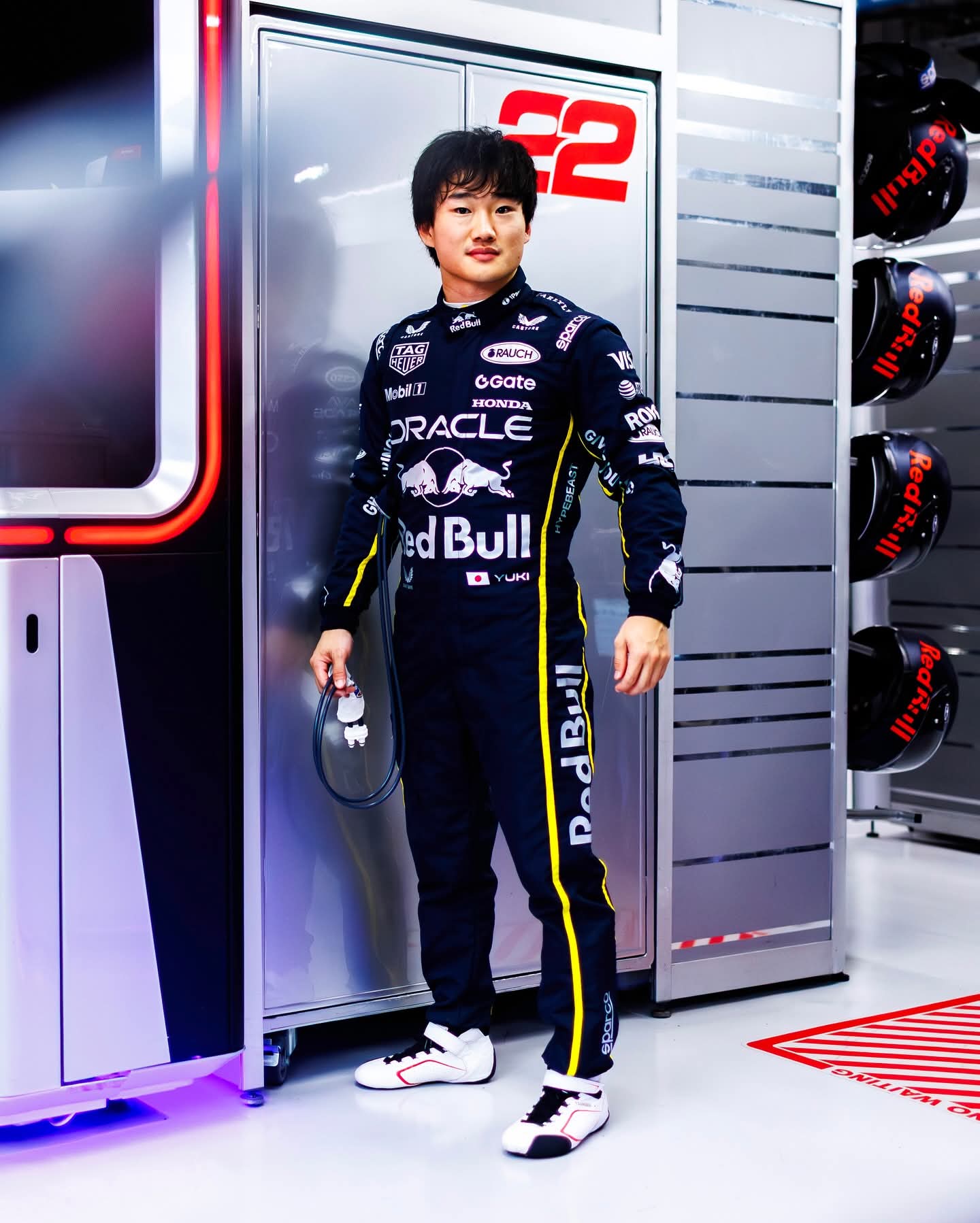 new RED BULL YUKI TSUNODA 2025 F1 RACE SUIT