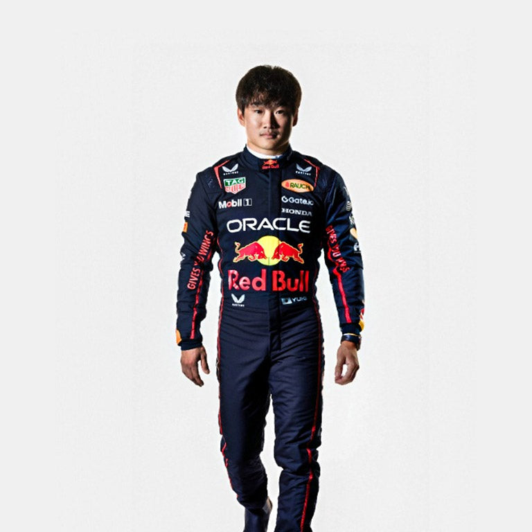 Discover the exclusive Red Bull Racing Yuki Tsunoda 2025 F1 race suit. Explore its design, features, and how it represents the future of motorsport fashion.